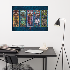 TI12 Heroes Poster