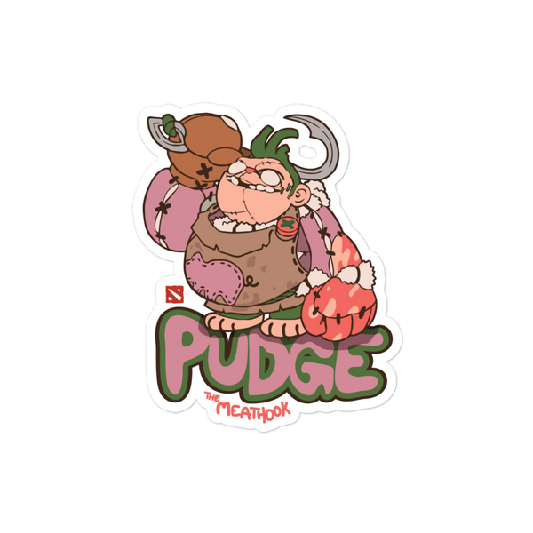 Pudge Sticker