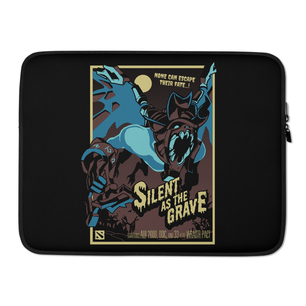 Silent as the Grave ( Visage ) Laptop Sleeve
