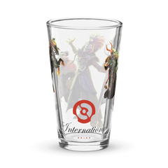 TI13 Heroes Pint Glass